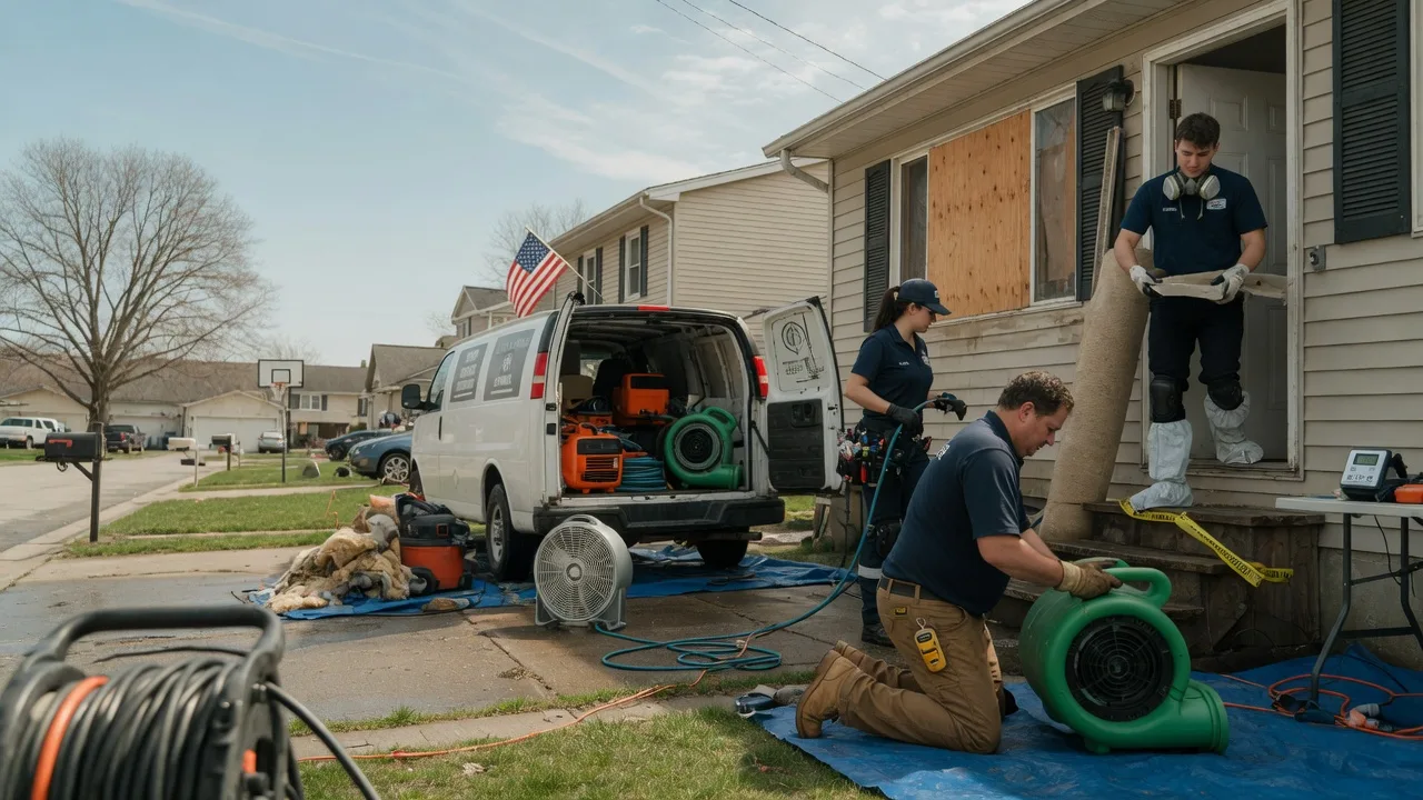 Water Damage Restoration in Shepherd, MI near me